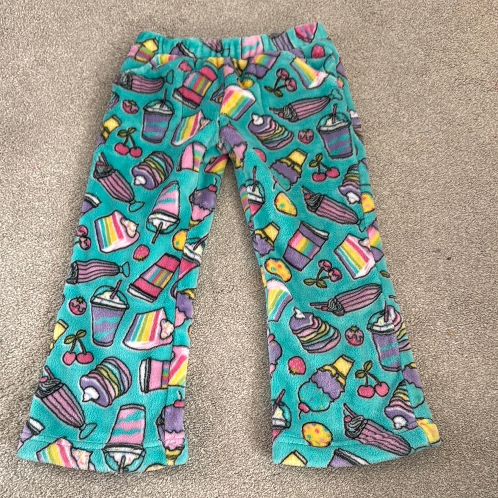 Teal Dessert Print Lounge Pants